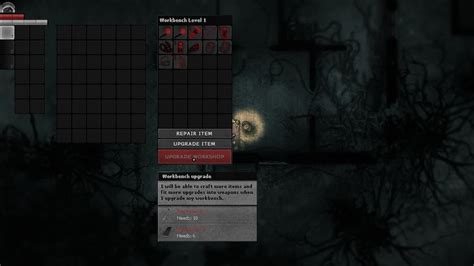 darkwood weapons|darkwood upgrade workbench.